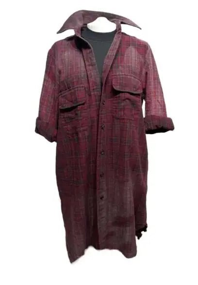 Camicione Donna in Flanella – camicione donna - Porpora - camicione donna – Pitt Conrad