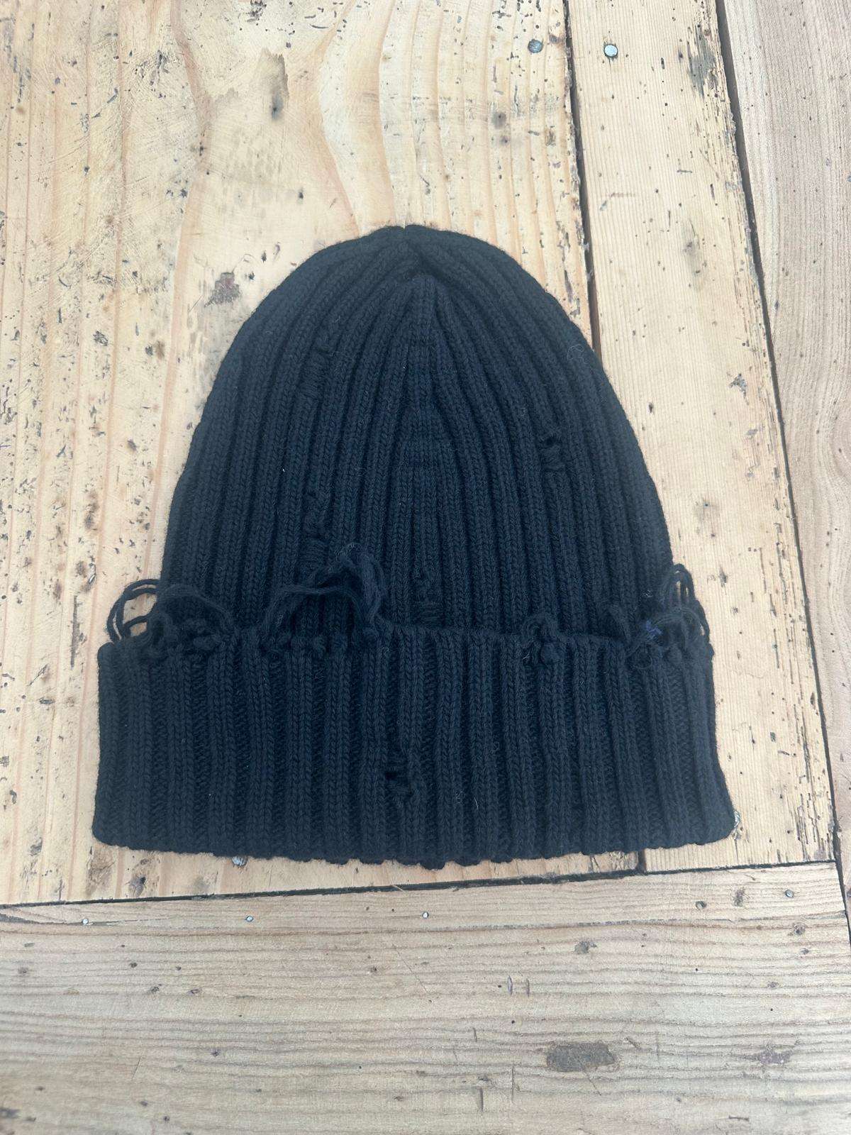 Cuffia in Lana e Cashmere - Blu notte – - berretta – Pitt Conrad