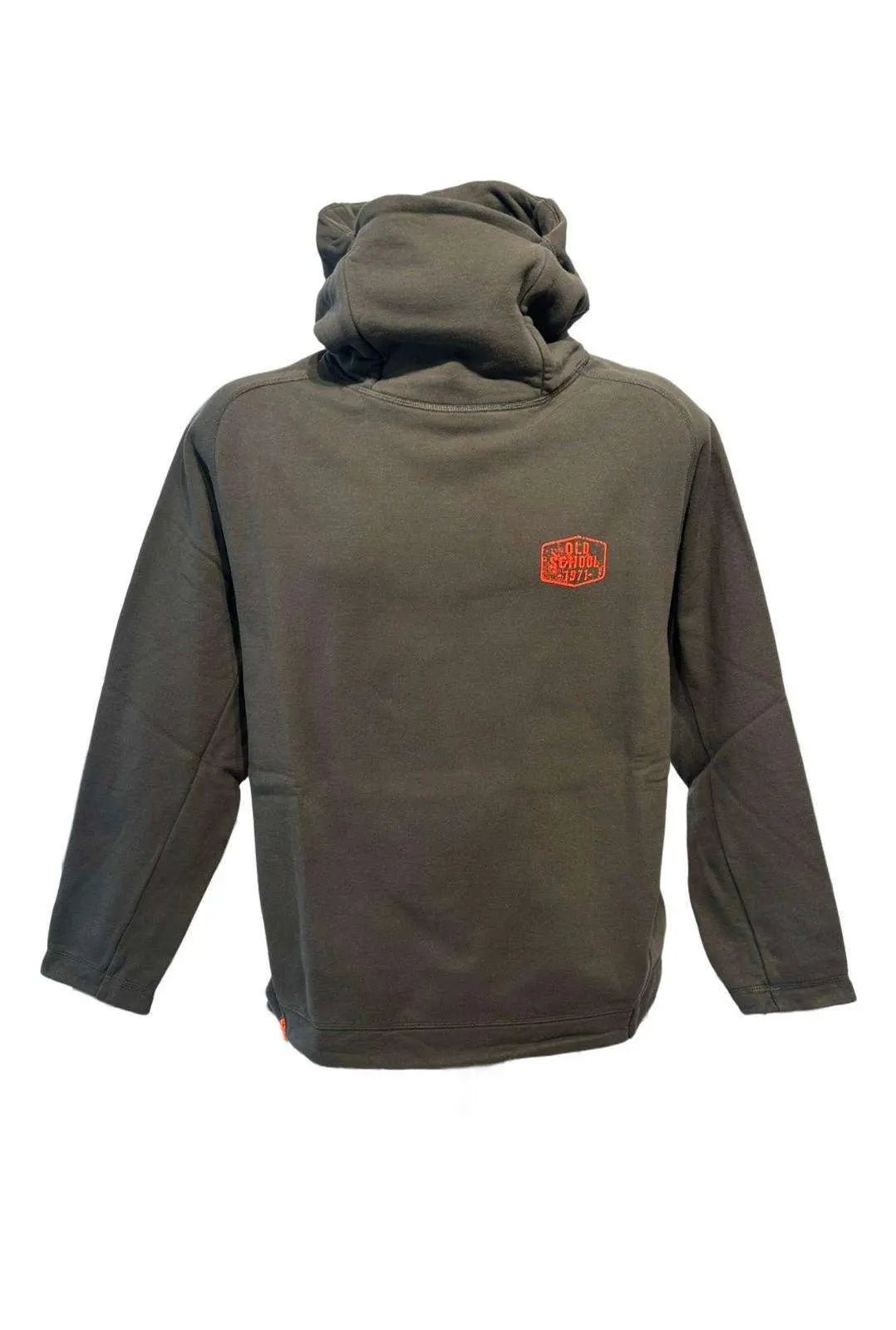 Felpa a collo alto – Felpa collo altro - Verde oliva - 2XS - felpa felpa uomo – Pitt Conrad