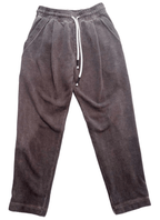 Pantalone in Felpa con Pinces – Pantaloni lunghi - Cacao - XS - pantaloni pantaloni uomo – Pitt Conrad
